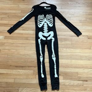 skeleton onesie